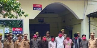बहराइच में 13 साइबर ठगों पर गैंगस्टर एक्ट, 7 गिरफ्तार:गिरोह बनाकर बेरोजगारों और परिचितों के बैंक खाते-एटीएम की जानकारी लेकर करते थे ठगी