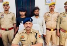 सुल्तानपुर: ट्रक से गायब हुई 41 टन सरिया का खुलासा, दो गिरफ्तार, ट्रक और ट्रेलर जब्त