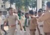 AIMIM प्रदेश अध्यक्ष का काफिला पुलिस ने रोका:सुरक्षा कारणों का दिया हवाला, बसपा से निष्कासित दद्दन खान को पार्टी में शामिल कराने जा रहे थे