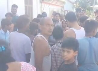 जलभराव के बीच खुले नाले में गिरा युवक, मौत:काली माता मंदिर रोड पर भरा था पानी; पूरी रात पड़ा रहा शव