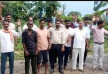 सैकड़ों गड्ढों में तब्दील बागापार-कोदईपुर मार्ग:मरीजों और स्कूली बच्चों की बढ़ी मुश्किल, सिर पर मंडरा रहा खतरा