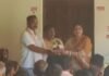 सोमईगौड़ी में विधायक ने भाजपा के लिए मांगे वोट:सेवा संकल्प अभियान की कार्यशाला में की अपील, गिनाए विकास कार्य