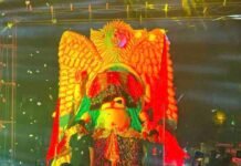 फरेंदा में धूमधाम से हुई गणेश प्रतिमा की स्थापना:अंबेडकर चौराहे पर गणपति महोत्सव का 25वां साल, श्रद्धालुओं में दिखा उत्साह
