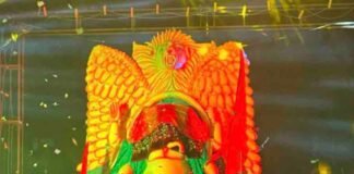 फरेंदा में धूमधाम से हुई गणेश प्रतिमा की स्थापना:अंबेडकर चौराहे पर गणपति महोत्सव का 25वां साल, श्रद्धालुओं में दिखा उत्साह