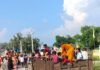 सम्मनपुरवा में धूमधाम से निकली श्रीकृष्ण जन्माष्टमी विसर्जन शोभायात्रा:डीजे की धुन पर थिरके श्रद्धालु, सुख-शांति की कामना