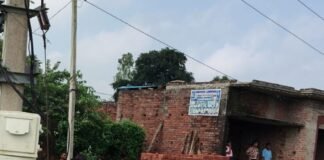 नचना में करंट की चपेट में आकर नीलगाय की मौत:बिजली के तारों की हालत पर ग्रामीणों में नाराजगी, बोले- अगली बार इंसान न फंस जाए