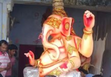 पयागपुर में गणेश प्रतिमा पहुंची, 14 सितंबर से महोत्सव:सोमवार को होगी स्थापना, एक सप्ताह चलेंगे धार्मिक-सांस्कृतिक कार्यक्रम