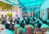बस्ती छावनी में पीस कमेटी की बैठक:गणेश चतुर्थी, विश्वकर्मा पूजा और अनंत चतुर्दशी पर शांति व्यवस्था पर मंथन