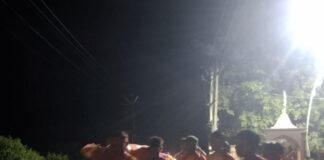 सिरसिया में कजरी तीज पर कावड़ियों की भीड़ उमड़ी:श्रद्धालु पवित्र जल लेकर शिवालयों की ओर रवाना, विभूति नाथ मंदिर में करेंगे जलाभिषेक