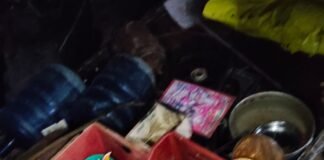 तेज रफ्तार बाइक ने मोमो के ठेले को मारी टक्कर:कोठीभार में बाइक सवार घायल, सूचना पर 112 पुलिस मौके पर पहुंची