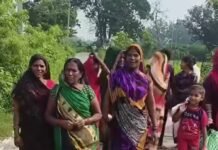 हरतालिका तीज का पर्व श्रद्धा और आस्था के साथ मनाया:कप्तानगंज में महिलाओं ने की पूजा, पति की लंबी उम्र की कामना