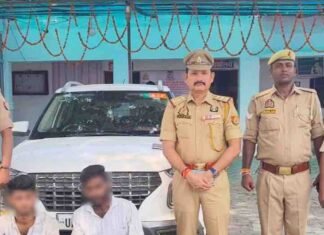 हाइवे पर वाहनों से डीजल चोरी करने वाले गिरफ्तार:छावनी पुलिस ने दो आरोपियों को किया गिरफ्तार, 2 बाल अपचारी को भी पकड़ा