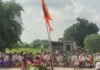 बस्ती में दुबौलिया कबड्डी का रोमांच:एक-एक अंक के लिए भिड़े खिलाड़ी
