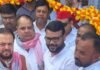 अबू आसिम ने सेक्युलर वोटों के बंटवारे पर चिंता जताई:सपा की वापसी का आह्वान किया, बस्ती में कार्यकर्ताओं ने किया स्वागत