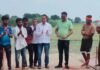 बस्ती में पीपीएल कप-2026 का शुभारंभ:पेठिया साहब की स्मृति में क्रिकेट प्रतियोगिता शुरू