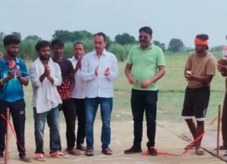 बस्ती में पीपीएल कप-2026 का शुभारंभ:पेठिया साहब की स्मृति में क्रिकेट प्रतियोगिता शुरू