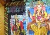 नासिरगंज के महादेवा शिवालय में गणेश पूजा:वैदिक मंत्रों से हवन-पूजन, देर रात होगी महाआरती