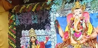 नासिरगंज के महादेवा शिवालय में गणेश पूजा:वैदिक मंत्रों से हवन-पूजन, देर रात होगी महाआरती