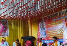 कमला भारी चौराहे पर राधा रानी जन्माष्टमी का आयोजन:झांकियों ने श्रद्धालुओं का मन मोहा, भक्तिमय रहा पूरा माहौल