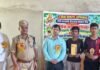 बैदौली में छात्रों ने चित्र प्रतियोगिता में दिखाई प्रतिभा:'वृक्ष संरक्षण' विषय पर 30 विद्यार्थियों ने लिया हिस्सा, वन अधिकारियों ने बांटे पुरस्कार