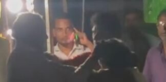गौर में युवक से मारपीट, वीडियो वायरल:जान से मारने की धमकी का भी आरोप, पीड़ित ने पुलिस को दी शिकायत