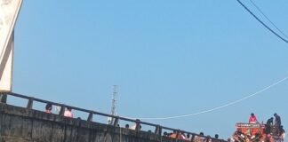 गौर बाजार में गणेश प्रतिमा का विसर्जन:धूमधाम से किया गया, संदीप, पंकज समेत कई लोग शामिल