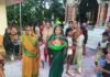 बस्ती के कौड़ीकौल में गणपति बप्पा मोरया के जयकारों के:जुलूस में बड़ी संख्या में ग्रामीण और महिलाएं शामिल, भक्तिमय रहा माहौल