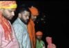 श्रावस्ती में गणेश विसर्जन शांतिपूर्ण संपन्न:जमुनहा बाजार में सैकड़ों श्रद्धालु बूढ़ी राप्ती नदी तट पहुंचे, पुलिस रही मुस्तैद
