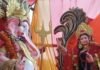 गणपति बप्पा को नम आंखों से दी गई विदाई:सिरसिया में धूमधाम से निकली विसर्जन यात्रा, शाम की आरती में उमड़ा सैलाब