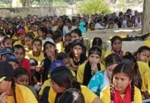 जमुनहा की 100 छात्राओं ने फूलों की बागवानी का भ्रमण-किया:जमुनहा में एक्सपोजर विजिट का आयोजन किया, छात्राओं में उत्साह दिखा