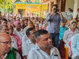 बस्ती में गन्ना भुगतान न होने से किसानों में आक्रोश:चीनी मिलों पर बकाया, वार्षिक अधिवेशन में दी बड़े आंदोलन की चेतावनी