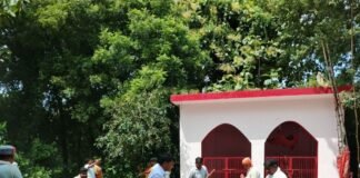 नयकापार ग्राम पंचायत में सफाई कर्मियों ने चलाया अभियान:कप्तानगंज ब्लॉक के न्याय पंचायत प्रभारी के नेतृत्व में सार्वजनिक स्थानों की सफाई की गई