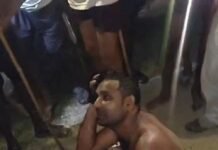 मनिकौरा में ट्रांसफार्मर चोरी करते एक चोर पकड़ा गया:ग्रामीणों ने शोर सुनकर घेरा, बाकी भागे; पुलिस ने उसे भीड़ से निकाला
