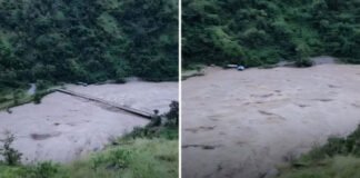 नेपाल : कालीगंडकी नदी में भीषण बाढ़, स्यांगजा-गुल्मी को जोड़ने वाला पुल बहा