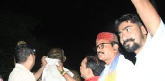 रांची में डॉ श्यामा प्रसाद मुखर्जी की प्रतिमा पर कालिख पोती, भाजपा नेताओं ने जताया विरोध