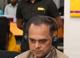 मुख्य सचिव ने राजस्थान संपर्क 181 हेल्पलाइन केन्द्र का किया निरीक्षण
