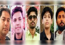 झांसी में नदी में डूबने से एक ही परिवार के 5 लोगों की मौत