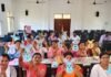 डायट इकौना में शिक्षकों को मिला कला प्रशिक्षण:10 बैगलेस डे आनंदम ट्रेनिंग का तीसरा बैच पूरा, बच्चों को सिखाएंगे आनंदमय तरीके