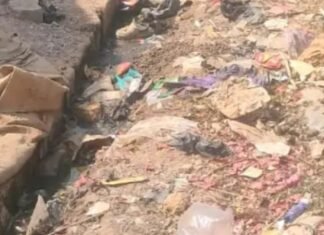 जमुनहा में नालियों की सफाई न होने से लोग परेशान:गंदगी और जलभराव से ईद पर बीमारियों का खतरा बढ़ा, प्रशासन से लगाई गुहार