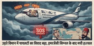 उड़ान के दौरान पायलटों में झड़प, 180 इस्राइली यात्रियों वाला विमान बना चिंता का कारण