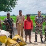 खुनवा सीमा पर एसएसबी ने युवक को पकड़ा:4 बोरी खाद और बाइक जब्त की, कस्टम को सौंपा खुनवा सीमा पर एसएसबी ने युवक को पकड़ा:4 बोरी खाद और बाइक जब्त की, कस्टम को सौंपा