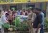 स्कूल में पौधारोपण कर दिया स्वच्छता, पर्यावरण संरक्षण का सन्देश:मथुरा नगर में संदेश सेवा संकल्प अभियान के तहत ग्राम प्रधान समेत शिक्षक-छात्रों ने लिया संकल्प