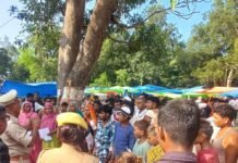 पुलिस ने बाल विवाह- मानव तस्करी रोकने को चलाया अभियान:विशेष अभियान के तहत हुई चेकिंग; चौपाल में कानून और हेल्पलाइन नंबर बताए