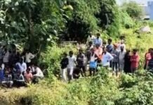 मछली पकड़ते समय गहरे पानी में गिरा अधेड़:बस्ती के मनौरी पुल के पास तेज बहाव में लापता, तलाश जारी
