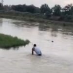 कांस्टेबल ने नहर में कूदकर महिला की जान बचाई, VIDEO:तेज बहाव में छलांग लगाकर बाहर निकाला; अस्पताल में कराया भर्ती कांस्टेबल ने नहर में कूदकर महिला की जान बचाई, VIDEO:तेज बहाव में छलांग लगाकर बाहर निकाला; अस्पताल में कराया भर्ती
