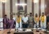 पुलिस लाइन सभागार में सेवानिवृत्त पुलिसकर्मचारियों का विदाई समारोह आयोजित*