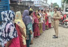मिशन शक्ति फेज–5 के तहत श्रावस्ती पुलिस का जनजागरूकता अभियान जारी,