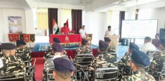 62वीं वाहिनी एसएसबी में दो दिवसीय मानव तस्करी विरोधी कार्यशाला का सफल समापन