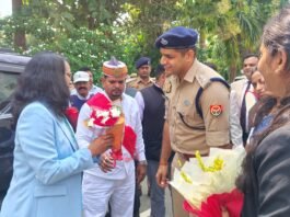 दो दिवसीय भ्रमण पर श्रावस्ती पहुंची माननीया न्यायमूर्ति, गरिमा प्रसाद