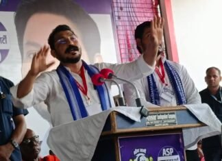 चंद्रशेखर आजाद के कार्यक्रम में उमड़ा जनसैलाब, भाजपा सरकार पर साधा निशाना